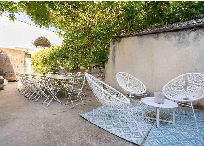 Vakantiehuis Maison Cosy 15 P Clim Wifi Cour Garage Montfrin